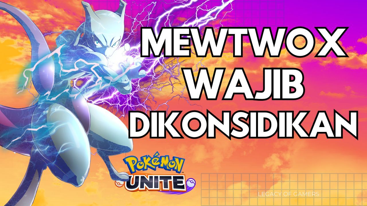 Pokemon UNITE: Mewtwo (Mega X/Y) Gameplay 