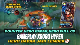 semua hero badak,jadi bubur ketemu xborg hypr💀