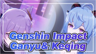 [Genshin Impact MMD] Ganyu: Keqing, ayo berolahraga sedikit  ~ THE BADDEST