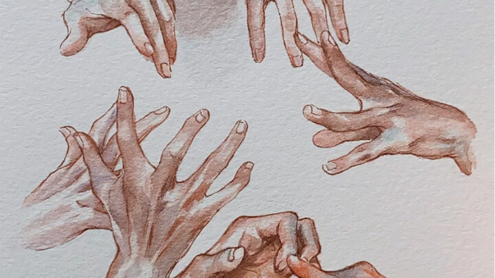 【Màu nước】Luyện tập hàng ngày