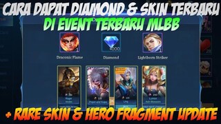 CARA MENDAPATKAN SKIN & DIAMOND GRATIS DI EVENT APLIKASI SHOPEE + RARE SKIN & HERO FRAGMENT UPDATE