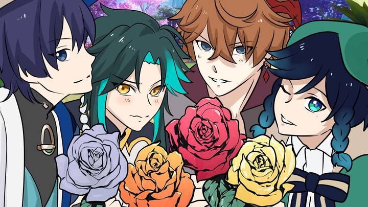 [Genshin Impact] Sora: What is this? My friend, give me a kiss!