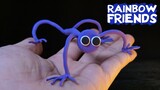 ROBLOX | Making Rainbow Friends Sculptures - Purple Monster Clay