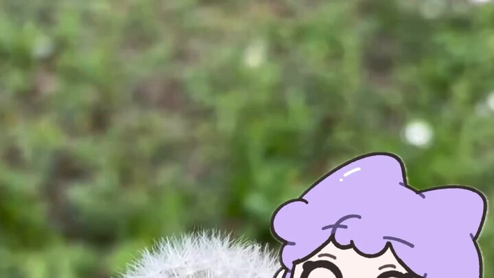 🕊️ Pigeon Diary Today! Blown on a dandelion... but couldn’t blow it away! Decided to shake it instea