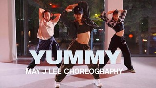 腹肌女神May J Lee帅气卡点编舞比伯热单Yummy【Motif舞室】