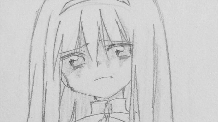 [ Puella Magi Madoka Magica handwritten] I still can't hate you.
