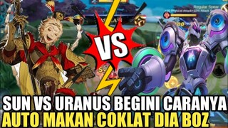 SUN VS URANUS OFFLANER BEGINI CARA NGATASINNYA AUTO MAKAN COKLAT BOZ