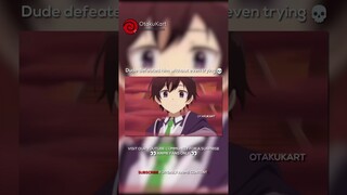 Dude defeated him without even trying 💀 #anime #animememes #animeedits #shorts