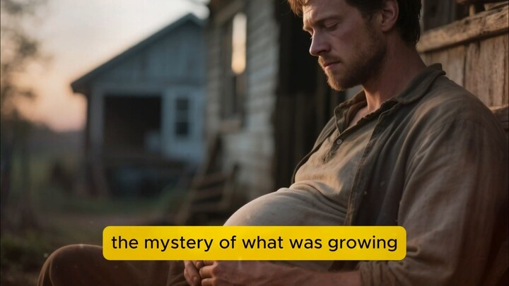 The Man Gets Pregnant and Delivers in a Farm