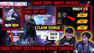 FREE FIRE CR7⚽️-CARA CEPAT SELESAIKAN EVENT CHRONO BOUNTY PORTAL,CARA DAPAT BUNDLE CR7