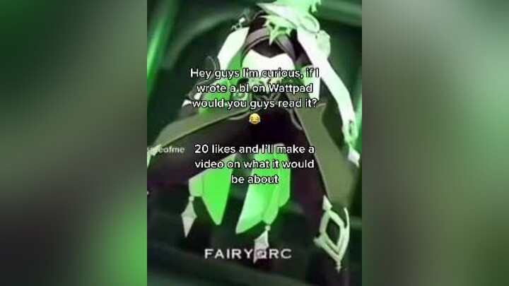 I’ve wanted to write one for a while but I wanna know if y’all would actually read it 😂 fyp foryou foryoupage anime bl wattpad