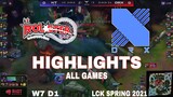 Highlight KT vs DRX (All Game) LCK Mùa Xuân 2021 | LCK Spring 2021 | KT Rolster vs Dragon X