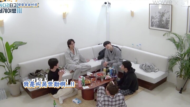 【Nine Stations Collaboration】220422 EXO's Ladder-Climbing World Tour EP06 1080P Chinese Subtitles