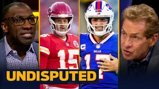 UNDISPUTED | Josh Allen outduels Patrick Mahomes as Bills move to 1st alone in the AFC - Shannon