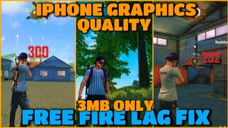 Iphone Graphics Config | Free Fire Fix lag