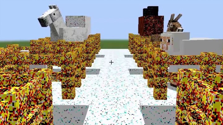 Find the loudest mob in Minecraft