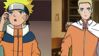 Ketika Naruto bertemu Naruto sepuluh tahun kemudian. (Kami profesional dalam menipu Sanlian.) Kudeng