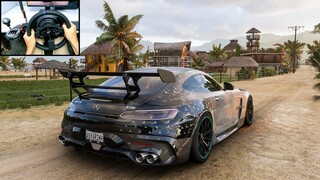 Mercedes AMG GT Black Series - Forza Horizon 5 | Thrustmaster T300RS Gameplay