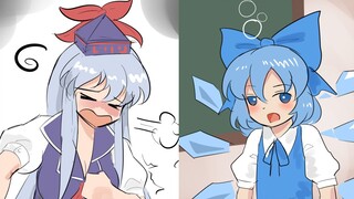 慧音大战琪露诺，慧音卒【东方手书】