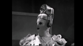 Cybermen action in: 'The Tenth Planet' (1966)