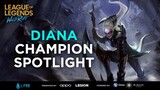 League of Legends: Wild Rift - Diana Champion Spotlight | Liyab Esports