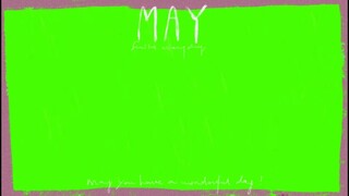 CUTE AESTHETIC OVERLAY PT. 21 | GREEN SCREEN | Peachy Grace