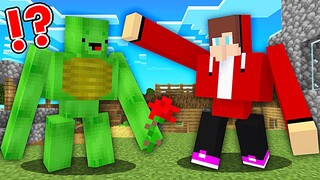 JJ and Mikey Became IRON GOLEM in Minecraft - Maizen Nico Cash Smirky Cloudy