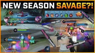 First Gusion Savage in the season? | MLBB