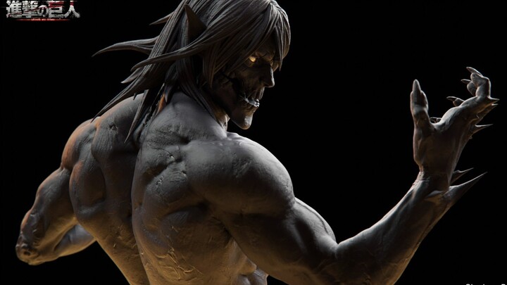 Gianluca rolli進擊的巨人 zbrush建模
