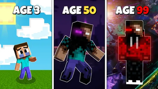 เอาชีวิตรอด 99 ปีในฐานะ ENDERBRINE ใน Minecraft Hardcore!