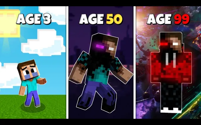 เอาชีวิตรอด 99 ปีในฐานะ ENDERBRINE ใน Minecraft Hardcore!