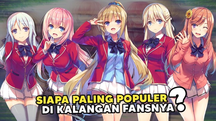 Heroin Terpopuler di Classroom of the Elite!