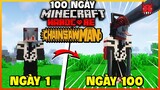 Siêu Tóm Tắt 100 Ngày Sinh Tồn Chainsaw Man Minecraft Siêu Khó