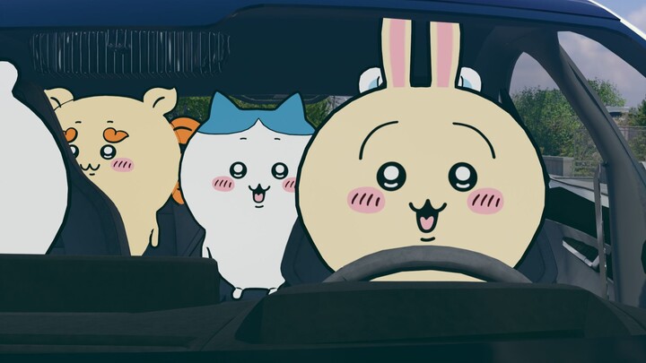 Usagi sedang ngebut
