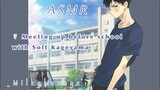 🥛 Meeting up before school with soft Kageyama // [Japanese ASMR | Eng Sub] ( Kags x Listener) 🥛