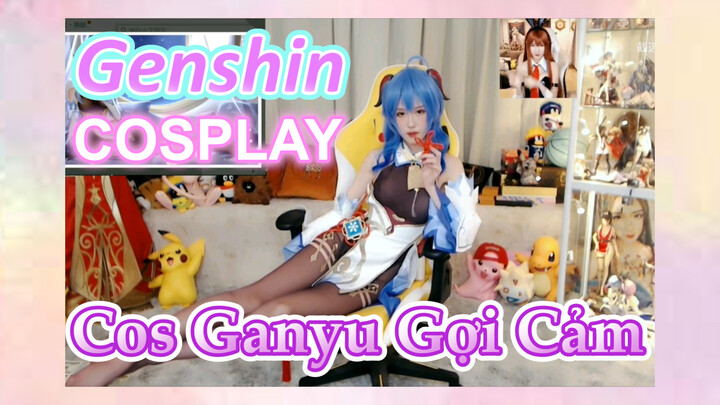 [Genshin, COSPLAY] Cos Ganyu Gợi Cảm