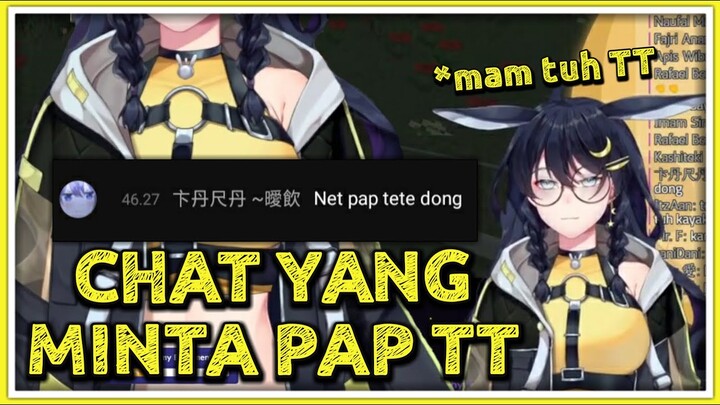 【Vtuber Clip】Chat yang minta PAP TT【Lunette Ch】