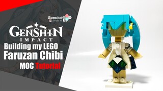 LEGO Genshin Impact Faruzan Chibi MOC Tutorial | Somchai Ud