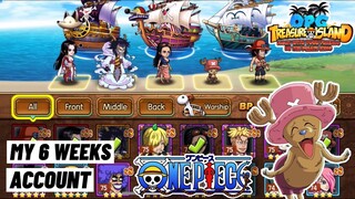 My 6 Weeks Account Progress! Boa Red+1 OPG: Treasure Island Mobile One Piece Gameplay