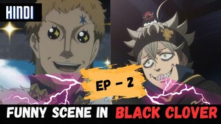 👉Funny scene of Black clover in hindi { Part -2} | 1080p quality | #blackclover #crunchyroll #anime