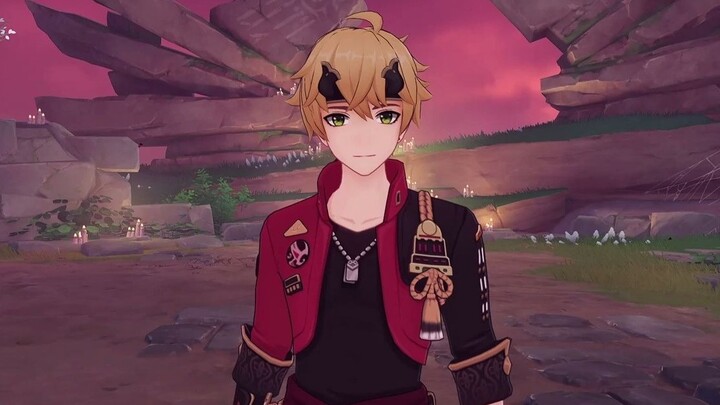 [Genshin Impact 2.2 new 4-star character] Fire Elemental Pistol Tortoise Demonstration