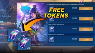 FREE STARLIGHT TOKENS | HOW TO GET 58 STARLIGHT FEST TOKENS | ANNUAL STARLIGHT EVENT | MLBB