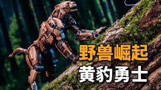 野兽崛起！变形金刚7黄豹勇士玩具测评分享 定格动画