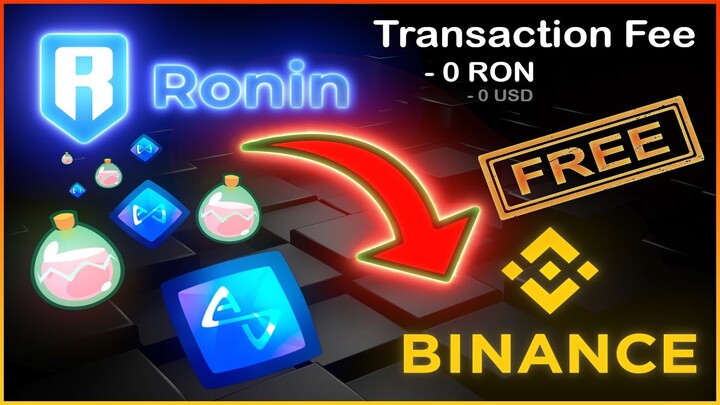 RONIN to BINANCE FREE GAS FEE | Deposit SLP & AXS TOKENS to Binance i FREE | TAGALOG TUTORIAL