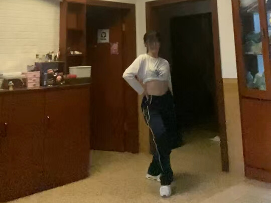 Is this what a high school senior looks like after not dancing for a long time?
