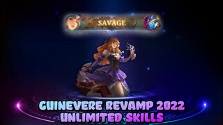 GUINEVERE REVAMP 2022 | TUTORIAL | NEW BUILD |  REDUCTION | SAVAGE | MOBILE LEGENDS