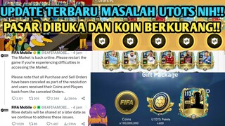 AKHIRNYA ADA UPDATE TERBARU! PASAR DIBUKA DAN PEMAIN KEHILANGAN MILYARAN KOIN FIFA MOBILE YUAHPLAY!!