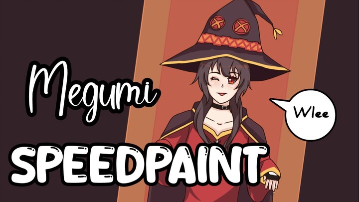 Megumi Always Cute ♥ Konosuba S3 SPEEDPAINT