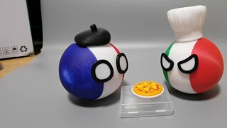 Who made the pineapple pizza? Fafa was so scared that her color faded [Polandball]