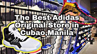 THE BEST ADIDAS STORE IN CUBAO BASKETBALL,LIFESTYLE AT TRAINING SHOES|ANG BAIT NG MGA STAFF DITO